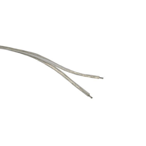 Провід PROLUM&trade; прозорий з роз'ємом тато (2х2.5mm; 2М) (📌 02114s | 501093 Б1Я48) фото