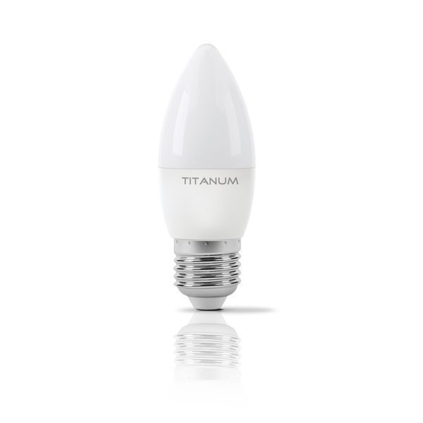 LED лампа TITANUM C37 6W E27 4100K