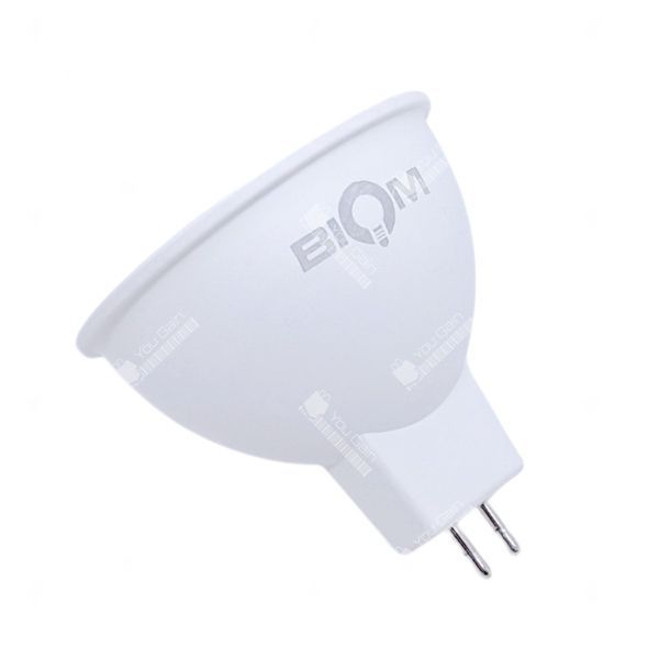 Светодиодная лампа Biom BT-592 MR16 7W GU5.3 AC12V 4500К матовая