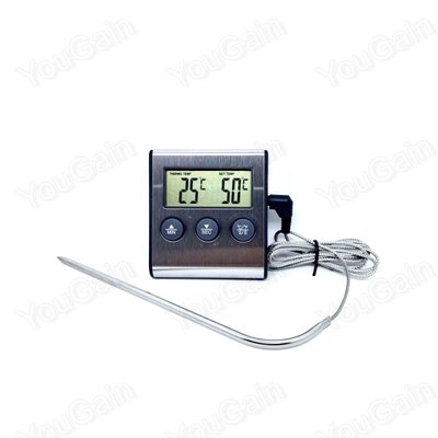 Кухонний термометр TP-700 з виносним щупом (таймер, магніт, сигналізатор) 1388-HLF-C. фото