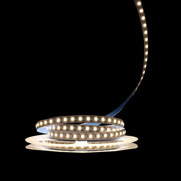 Світлодіодна LED стрічка PROLUM&trade; 12V; 2835\120; IP20; Series "S", Білий (5500-6000К) (📌 01614s |320021 Б2Я17) фото