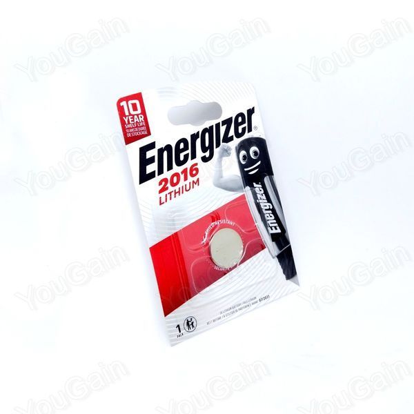 Батарея литиевая CR2016 Energizer. Индивидуальня упаковка (📌 00738s |0731 Б1Я46) фото