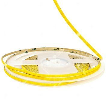 Світлодіодна LED стрічка BIOM&trade; 24В СОВ 3мм 400 шт/м IP33 Теплий білий (2800-300K) 1 метр (📌 02271s | Б2Я09) фото