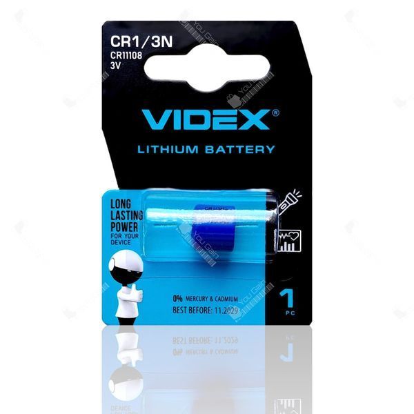 Літієва Батарейка Videx CR1/3N (📌 01201s |0529 Б2Я79) фото