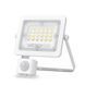 LED прожектор VIDEX F2e 20W 5000K с датчиком движения и освещенности
