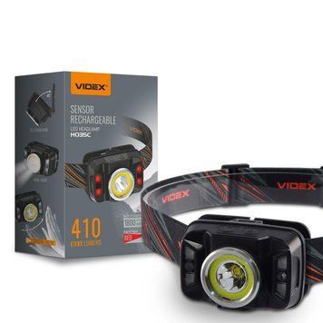 Налобный светодиодный фонарик VIDEX VLF-H035C 410Lm 5000K (📌 02241s |) фото