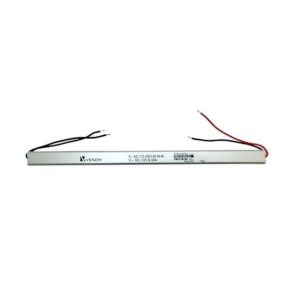 Импульсный блок питания VENOM&trade; 12В 8.33А (100 Вт) негерметичный Standart ULTRA SLIM (📌 01767s|2Я76 VULTNS-100-12) фото