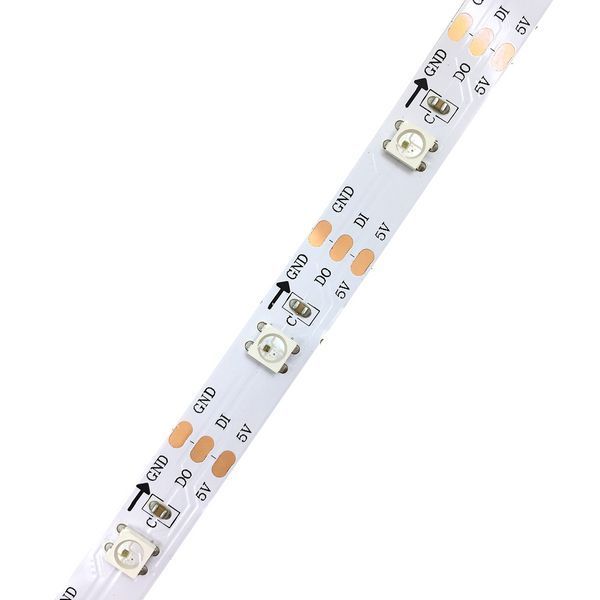 Світлодіодна LED стрічка PROLUM&trade; 5V; 5050\60; IP20; Series "SMART", RGB (Pixel Full Color) 5 метрів (📌 01970s |320053 Б2Я07) фото