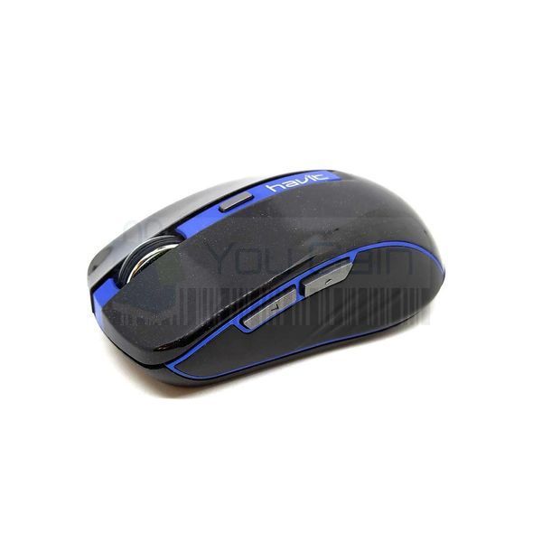 Бездротова миша HAVIT HV-MS951GT USB. Чорно-синя (📌 01084s) фото