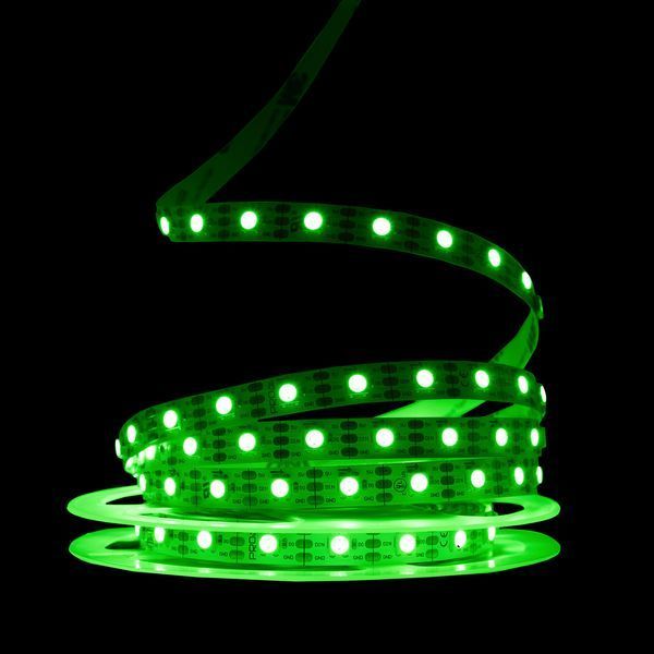 Світлодіодна LED стрічка PROLUM&trade; 5V; 5050\60; IP20; Series "SMART", RGB (Pixel Full Color) 5 метрів (📌 01970s |320053 Б2Я07) фото