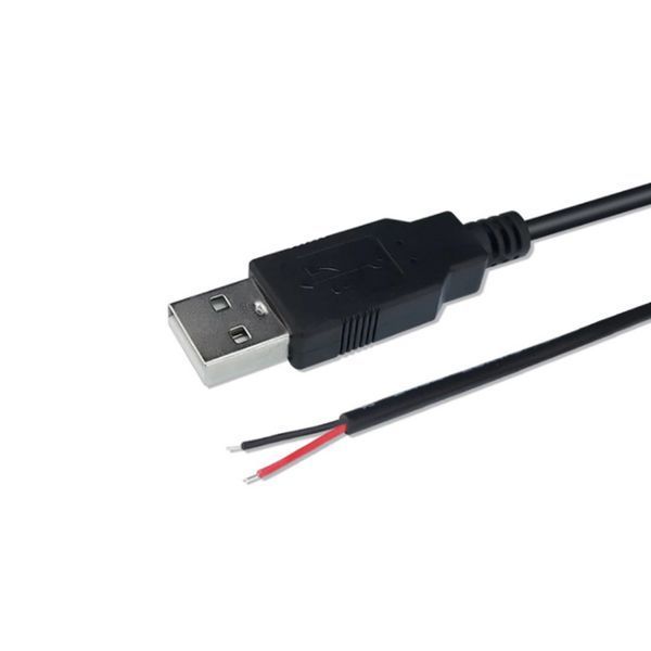 Кабель живлення USB 2.0 PROLUM&trade; - 1м, Чорний (📌 01666s | 503044 Б1Я47) фото