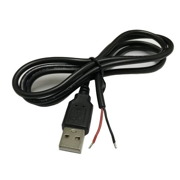 Кабель живлення USB 2.0 PROLUM&trade; - 1м, Чорний (📌 01666s | 503044 Б1Я47) фото