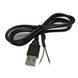 Кабель живлення USB 2.0 PROLUM&trade; - 1м, Чорний 01666s | 503044 Б1Я47 фото 3