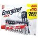 Батарейки Energizer Alkaline MAX AAA (LR03) (упаковка 10 штук) 02235s | фото 2
