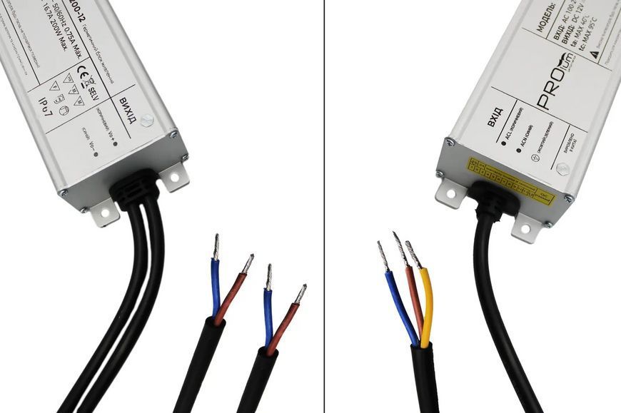 Блок живлення PROLUM&trade; 12V, 200W, 16.7А, Series "WPS" герметичний (📌 01782s |223013 ТЯ34 /MX) фото