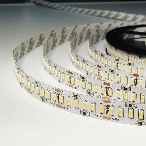 Светодиодная лента BIOM OEM 12В SMD2835 240 шт/м 2300 Лм/м тёплый белый, негерметичная, 5 метров (📌 00-00014487-BIOM[2100]) фото