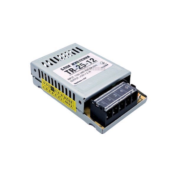 Блок живлення OEM DC12 25W 2,1А TR25-12 (📌 02002s | 705 ТЯ37) фото