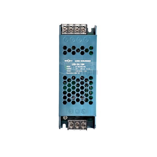 Імпульсний блок живлення BIOM DC24 100W 4.2А LED-24-100 (📌 01670s | 23441 Б1Я36) фото