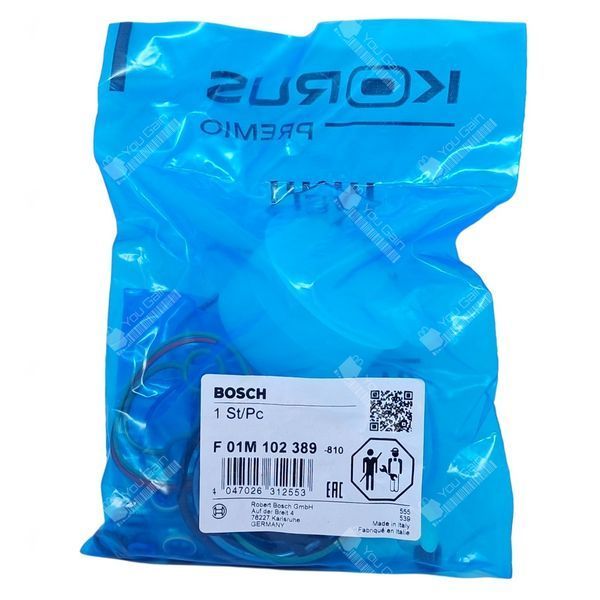 Ремкомплект паливного насоса високого тиску Bosch F01M102389 (CP1H3) (📌 F01M102389 | ЛВ) фото