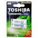 Акумулятор TOSHIBA NiMH 950 mAh AAA HR03 AA (пакування 2 шт)
