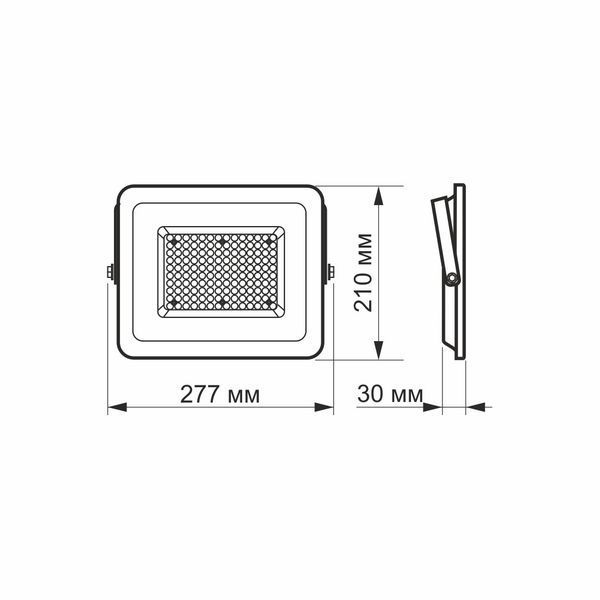 LED прожектор VIDEX F2e 100W 5000K