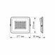 LED прожектор VIDEX F2e 100W 5000K