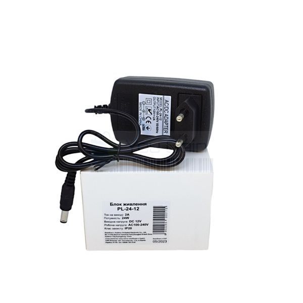 Блок питания имульсный 12В 2А (24Вт) BIOM "PLC" Series (📌 01634s | 184 ТЯ58) фото