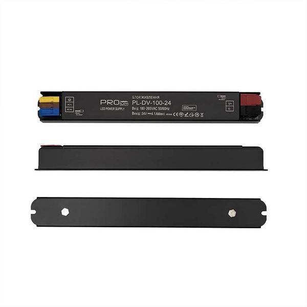 Блок живлення PROLUM&trade; 24V, 100W, 4.16А, Series "DV" (📌 PRLM252017) фото