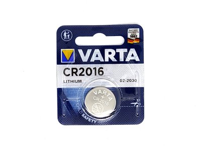 Батарея літієва CR2016 VARTA 0756 |0230 фото