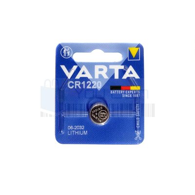 Батарея літієва CR1220 VARTA 0757-HLF-C. |0632 фото