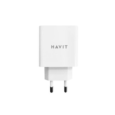 Швидкий зарядний пристрій HAVIT HV-UC1015 USB 18W 3.1A QC3.0 (Білий) 1415-HLF. фото
