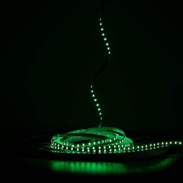 Светодиодная LED лента PROLUM&trade; 24V; IP20; 2835\120; 6ММ; S-TYPE; Series "S", Зеленый  10 метров (📌 PRLM350033) фото