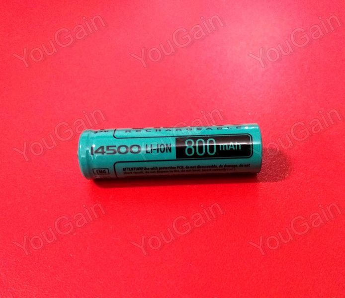 Аккумулятор 14500 Li-Ion 800 мАч VIDEX (📌 00373s |Б2Я99 FLL) фото