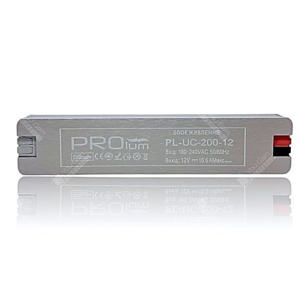 Блок питания PROLUM&trade; 12V, 200W, 16.6А, Series "UC" (📌 02319s |223044м Б1Я71) фото