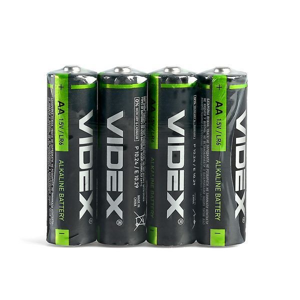 Батарейка VIDEX Alkaline LR6 AA. 1 шт (📌 02023s | 0330 Б2П14) фото