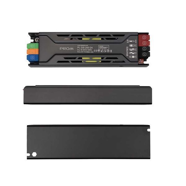 Блок живлення PROLUM&trade; Dimmer\Slow Start 24V, 200W, 8.33А, Series "DS" (📌 02318s |252012 Б1Я71) фото