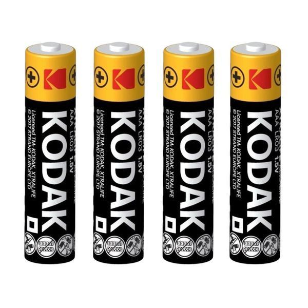 Батарейка щелочная KODAK XTRALIFE AAA (LR03) для мощных устройств (📌 02198s |0535) фото