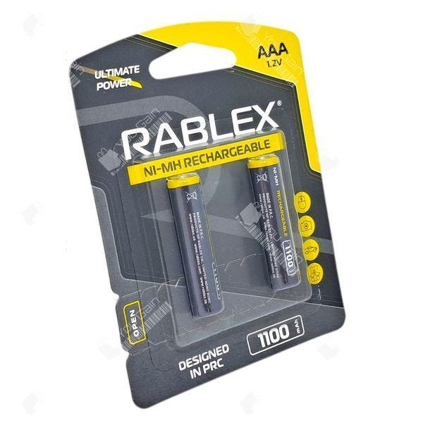 Аккумулятор Ni-Mh AAA 1100 мA/ч Rablex (упаковка 2 шт)