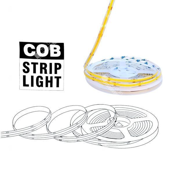 Светодиодная LED лента BIOMTM 24В СОО 480 шт/м IP33 Нейтральный-Белый (4000-4500K) 1 метр (📌 02231s | Б2Я08) фото